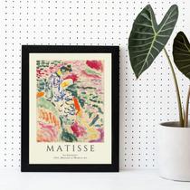 Quadro Abstrato Matisse La Japonaise 33x24cm - com vidro