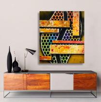 Quadro abstrato moderno pintura 60x100