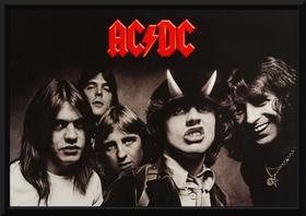 Quadro Ac/dc Highway To Hell Moldura 42x29cm Quadro Ac/dc Highway To Hell Moldura 42x29cm