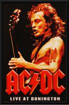 Quadro Acdc Live At Donington Rock Moldura 42x29cm Quadro Acdc Live At Donington Rock Moldura 42x29cm