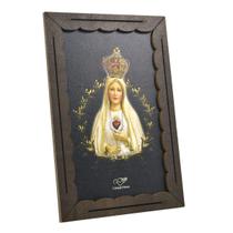 Quadro Adorno De Mesa Nossa Senhora De Fátima Em Mdf Quadro Adorno De Mesa Nossa Senhora De Fátima Em Mdf