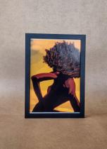 Quadro AfroDecorativo -A4 - banho de sol
