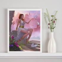 Quadro Afrodite- Deusa Do Amor E Da Beleza 45x34cm