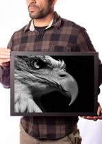 Quadro Águia Arquetipo Simbolo De Visão Liderança Decoração Quadro Águia Arquetipo Simbolo De Visão Liderança Decoração