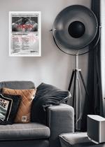 Quadro Akon Trouble (Deluxe Edition) (Light) Com Vidro Branca Tamanho:21cm x 30cm (A4) Quadro Akon Trouble (Deluxe Edition) (Light) Com Vidro Branca Tamanho:21cm x 30cm (A4)