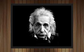 Quadro Albert Einstein Ciências Físico Filósofo Matemático C - Vital Quadros Do Brasil