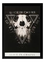 Quadro Alice In Chains Arte Banda Poster Moldurado Quadro Alice In Chains Arte Banda Poster Moldurado