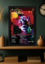 Quadro Alice In Chains Facelift (Dark) - Preto com Vidro Tamanho:21cm x 30cm (A4) Quadro Alice In Chains Facelift (Dark) - Preto com Vidro Tamanho:21cm x 30cm (A4)