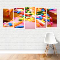 Quadro Alimentos Comidas Rosquinha Donuts Rosa Canvas Quadro Alimentos Comidas Rosquinha Donuts Rosa Canvas