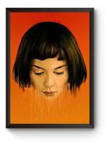 Quadro Amelie Poulain Poster Moldurado Quadro Amelie Poulain Poster Moldurado