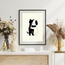 Quadro Amigos Diferentes - 60X48Cm