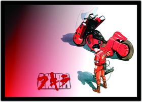Quadro Anime Akira Desenho Com Moldura G01