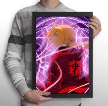 Quadro Anime Fullmetal - Edward Elric (Tamanho A3) Quadro Anime Fullmetal - Edward Elric (Tamanho A3)