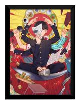 Quadro Anime Mob Psycho 100 Arte Poster Moldurado Quadro Anime Mob Psycho 100 Arte Poster Moldurado
