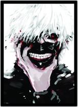 Quadro Anime Tokyo Ghoul Desenho Com Moldura G02