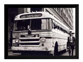 Quadro Antigo Ônibus Linha 235 Cachambi Castelo 1955