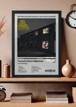 Quadro Arctic Monkeys Favourite Worst N. (Light) Com Vidro Tamanho:21cm x 30cm (A4)