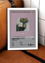 Quadro Ariana Gran thanku D C/ Vidro e Moldura Tam:A4 Quadro Ariana Gran thanku D C/ Vidro e Moldura Tam:A4