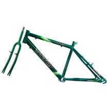 Quadro aro 24 ultra bikes em aço carbono com garfo masculina
