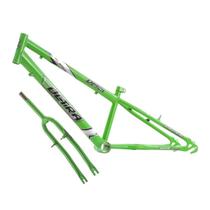 Quadro aro 24 ultra bikes em aço carbono com garfo rebaixado