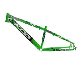 Quadro aro 26 kog freeride para grau tipo viking gios verde neon com preto Quadro aro 26 kog freeride para grau tipo viking gios verde neon com preto