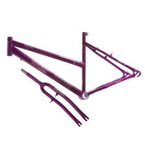 Quadro Aro 26 Ultra Bikes em Aço Carbono com Garfo Feminino