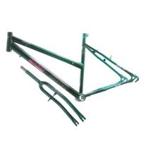Quadro Aro 26 Ultra Bikes em Aço Carbono com Garfo Feminino