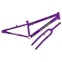 Quadro Aro 26 Ultra Bikes em Aço Carbono com Garfo Rebaixado