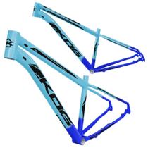 Quadro aro 29 Aluminio KOG tipo KSW Absolute Cabeamento interno Azul Cob degrade Azul com Preto