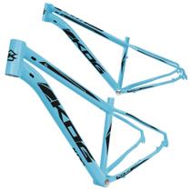 Quadro aro 29 Aluminio KOG tipo KSW Absolute Cabeamento interno Azul Piscina com Preto