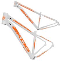 Quadro aro 29 Aluminio KOG tipo KSW Absolute Cabeamento interno Branco com Laranja