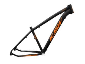 Quadro Aro 29 KSW XLT Aluminio Preto com Laranja