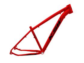 Quadro Aro 29 KSW XLT Alumínio Vermelho com Preto