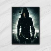 Quadro Arqueiro - Arrow 24x18cm - com vidro Quadro Arqueiro - Arrow 24x18cm - com vidro