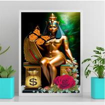 Quadro Arquétipo Cleópatra 45x34cm - com vidro