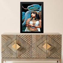 Quadro Arquétipo Cleópatra Poderosa 33x24cm - com vidro Quadro Arquétipo Cleópatra Poderosa 33x24cm - com vidro