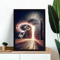 Quadro Arquétipo Da Chave Mágica 24X18Cm Quadro Arquétipo Da Chave Mágica 24X18Cm
