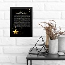 Quadro Arquétipo Da Estrela - Decreto 45x34cm Quadro Arquétipo Da Estrela - Decreto 45x34cm