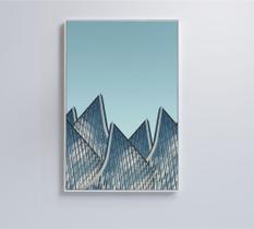 Quadro Arquitetura Pétalas