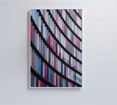 Quadro arquitetura ritmo e cor