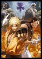 Quadro Art Of Fighting The King Of Fighters Moldura 42x29cm