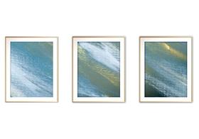 Quadro arte 45x96 canvas formas abstratas mod 140