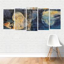 Quadro Arte Abstrato Bill Gingles Dark em tela Canvas