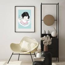 Quadro Arte Amélie Poulain - 60X48Cm Quadro Arte Amélie Poulain - 60X48Cm