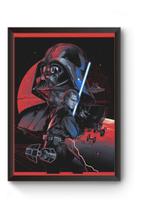 Quadro Arte Anakin Skywalker Poster Moldurado