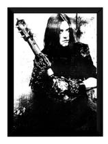 Quadro Arte Black Metal Varg Vikernes Burzum 42x29cm