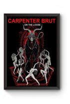 Quadro Arte Carpenter Brut Poster Quadro Arte Carpenter Brut Poster