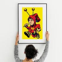 Quadro Arte Chapolin -60x48cm Quadro Arte Chapolin -60x48cm