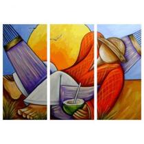 Quadro Arte Contemporânea Moderna para Decoração Interiores - Quadros Mais