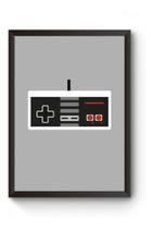 Quadro Arte Controle Nes Poster